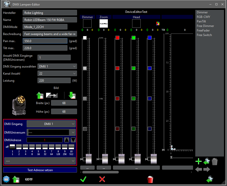 DeviceEditor