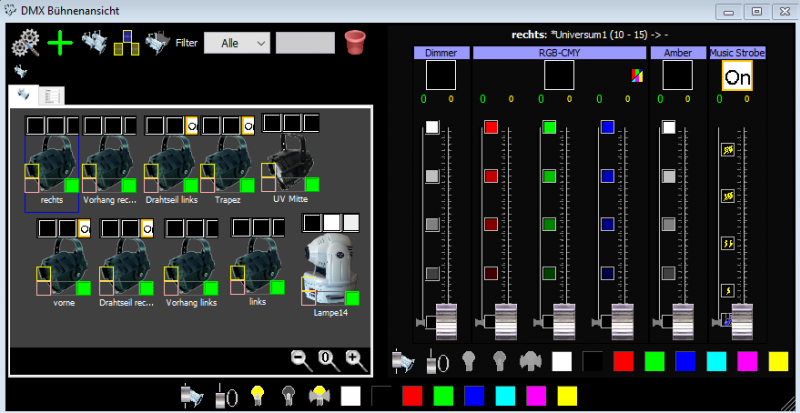 Professionelle Dmx Lichtsteuerung Liveshow Software Home